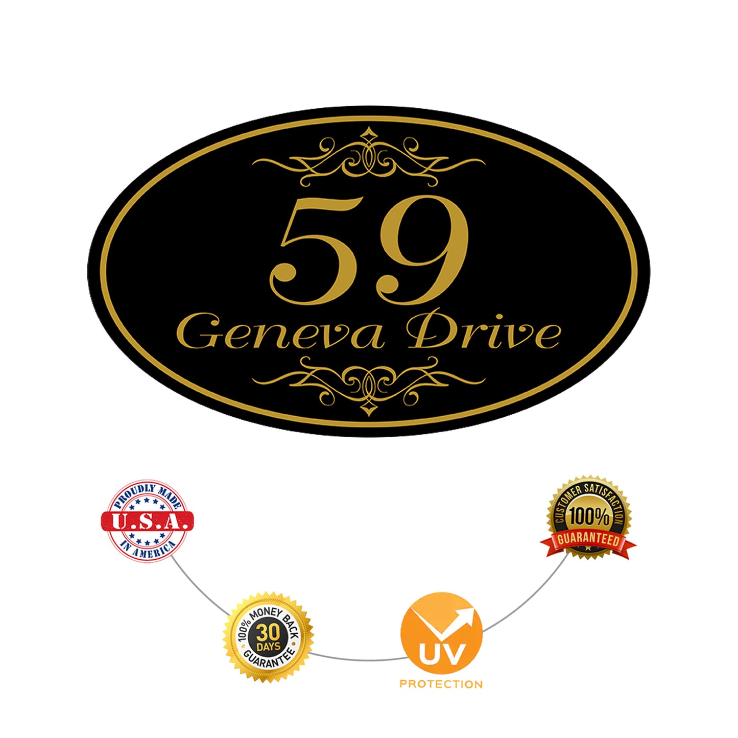 59 Geneva Drive Sign