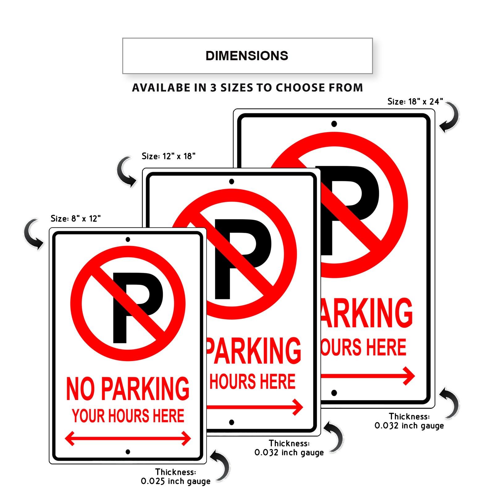 No Parking Your Hourse Here Sign