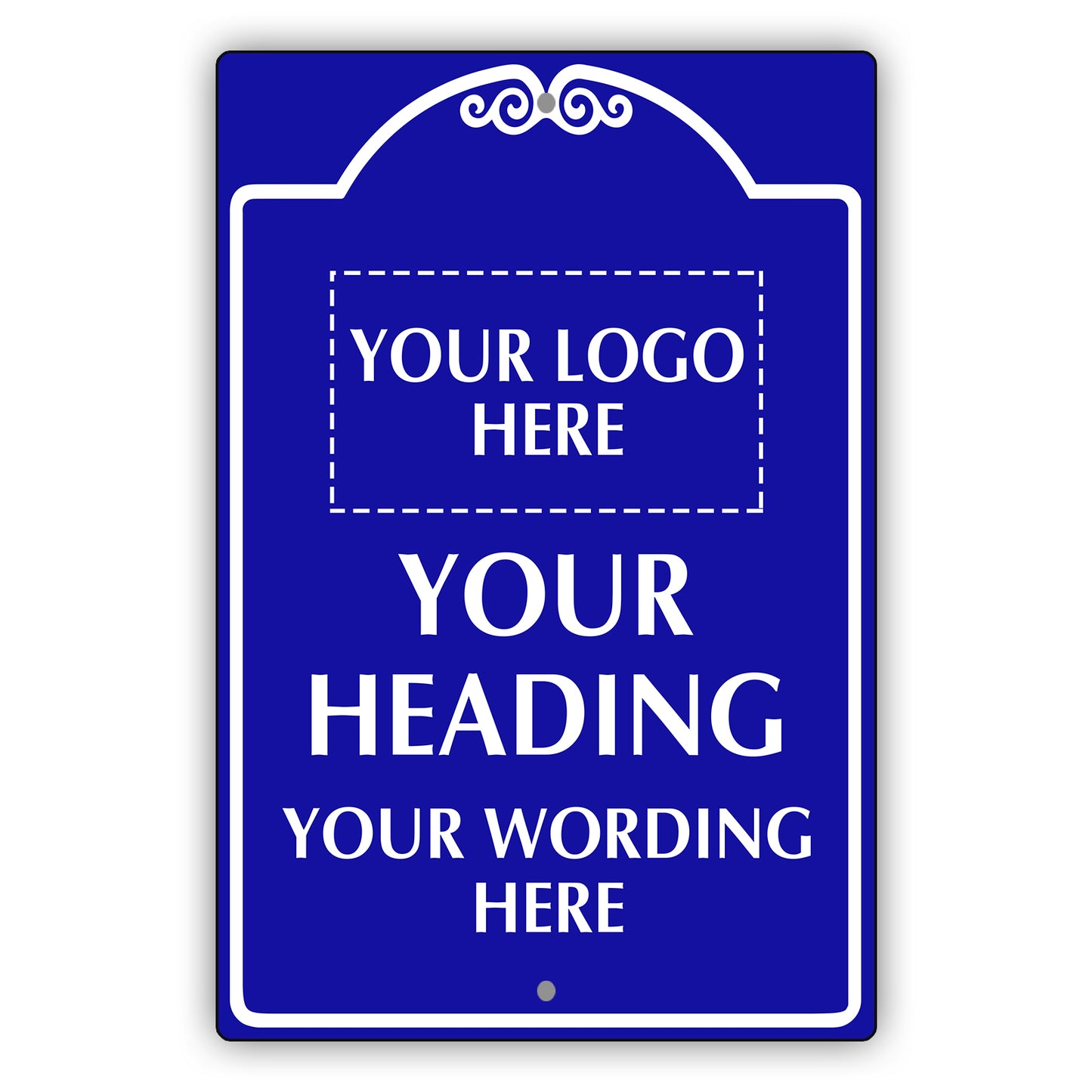 Your Heading Your Wording Here Sign