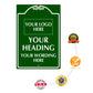 Your Heading Your Wording Here Sign