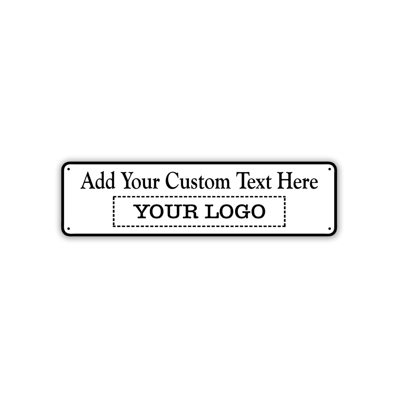 Text Signs Sample Custom Sign Add Your Custom Text Here Sign – Sign Fever