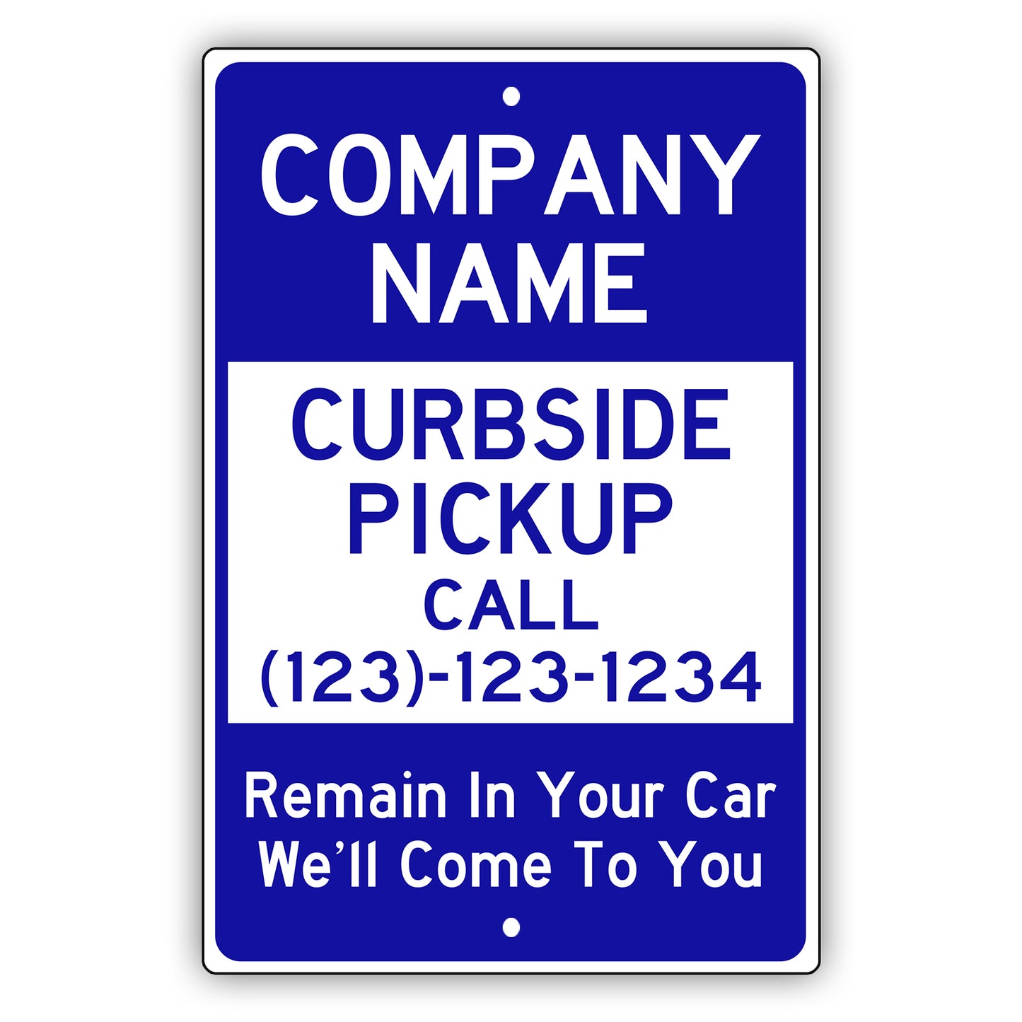 Company Name Sign