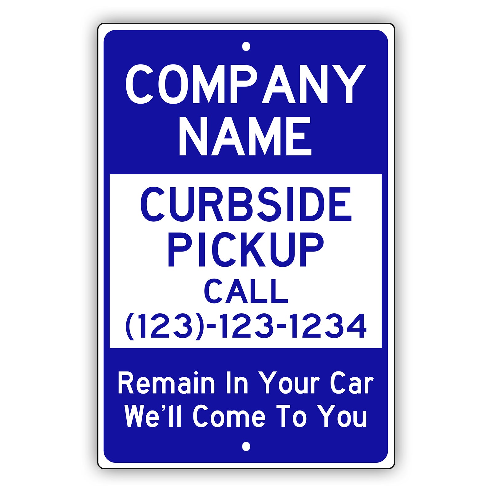Company Name Sign