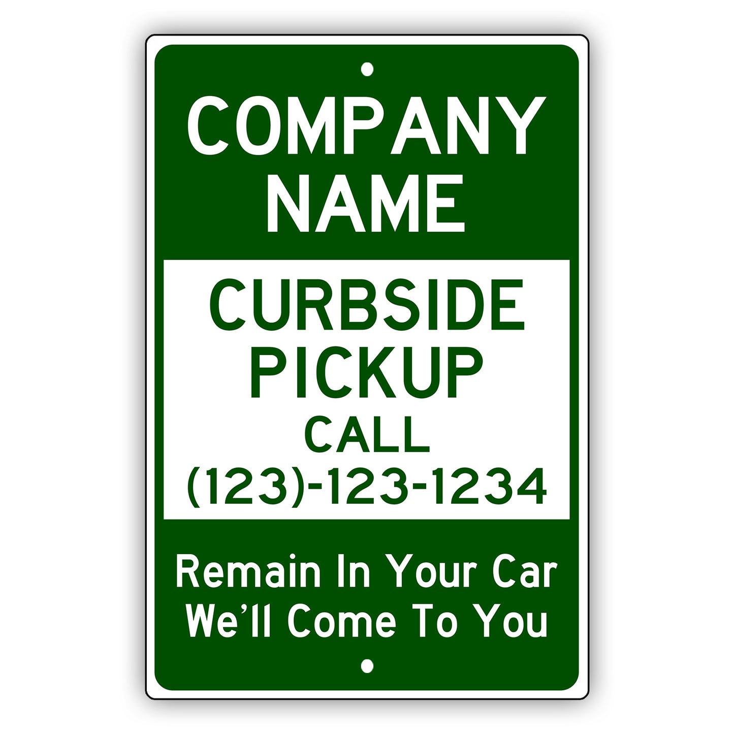 Company Name Sign