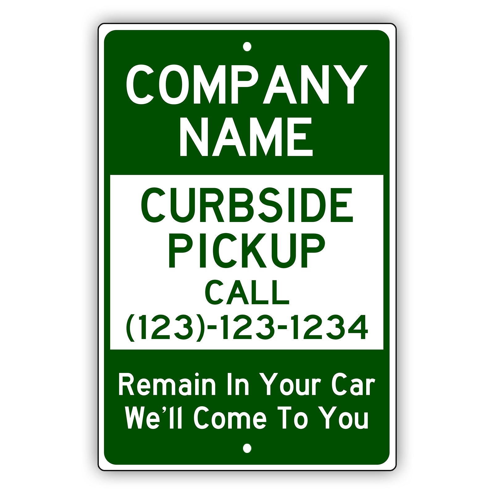 Company Name Sign