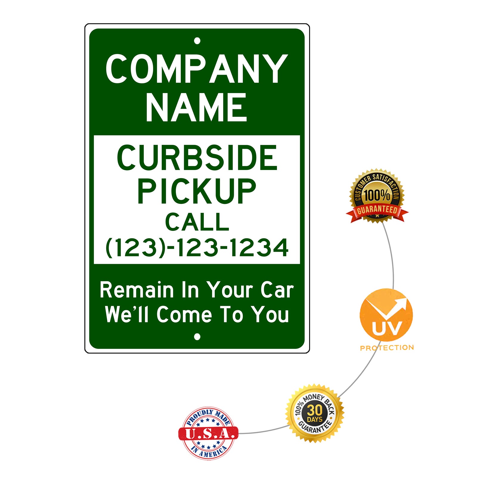 Company Name Sign