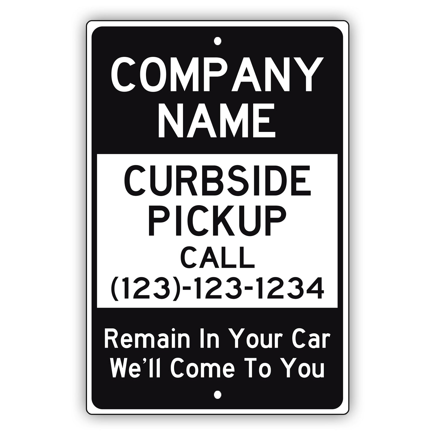 Company Name Sign