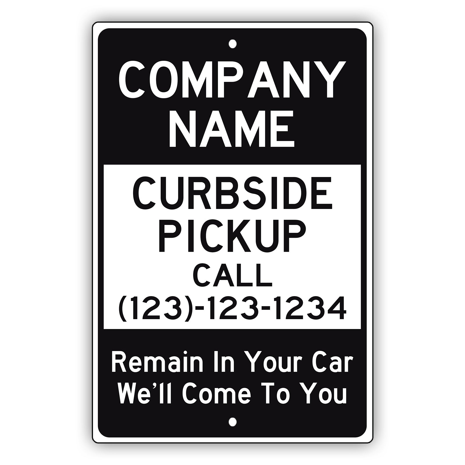 Company Name Sign