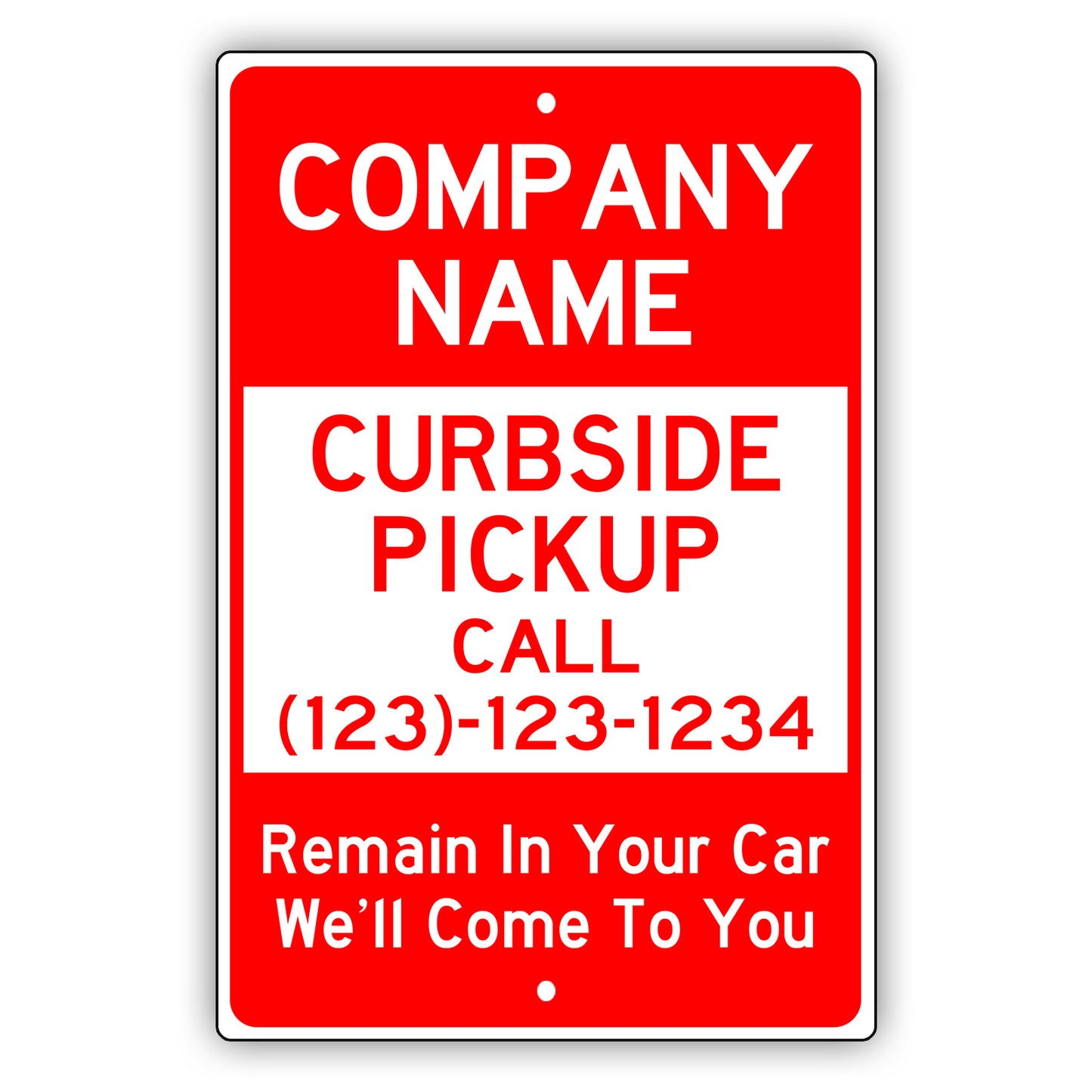 Company Name Sign