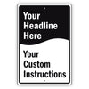 Your Headline Here sign