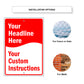 Your Headline Here sign