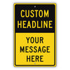 Custom Headline Sign