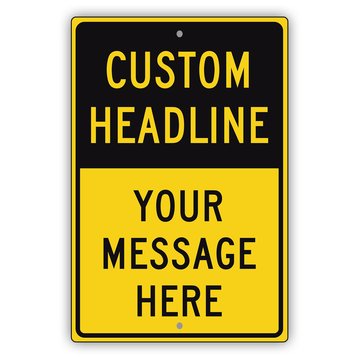 Custom Headline Sign