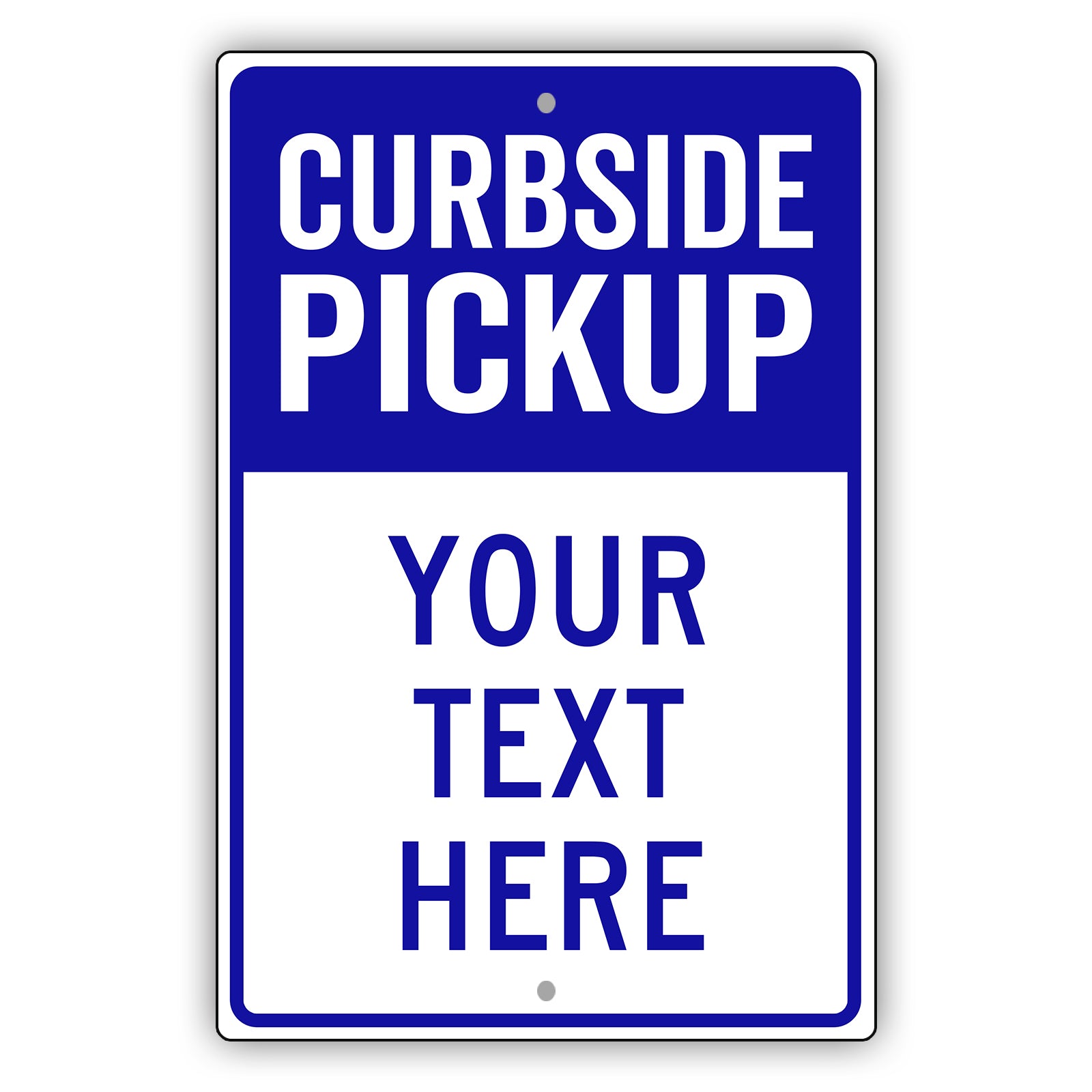 Curbside Pickup Sign
