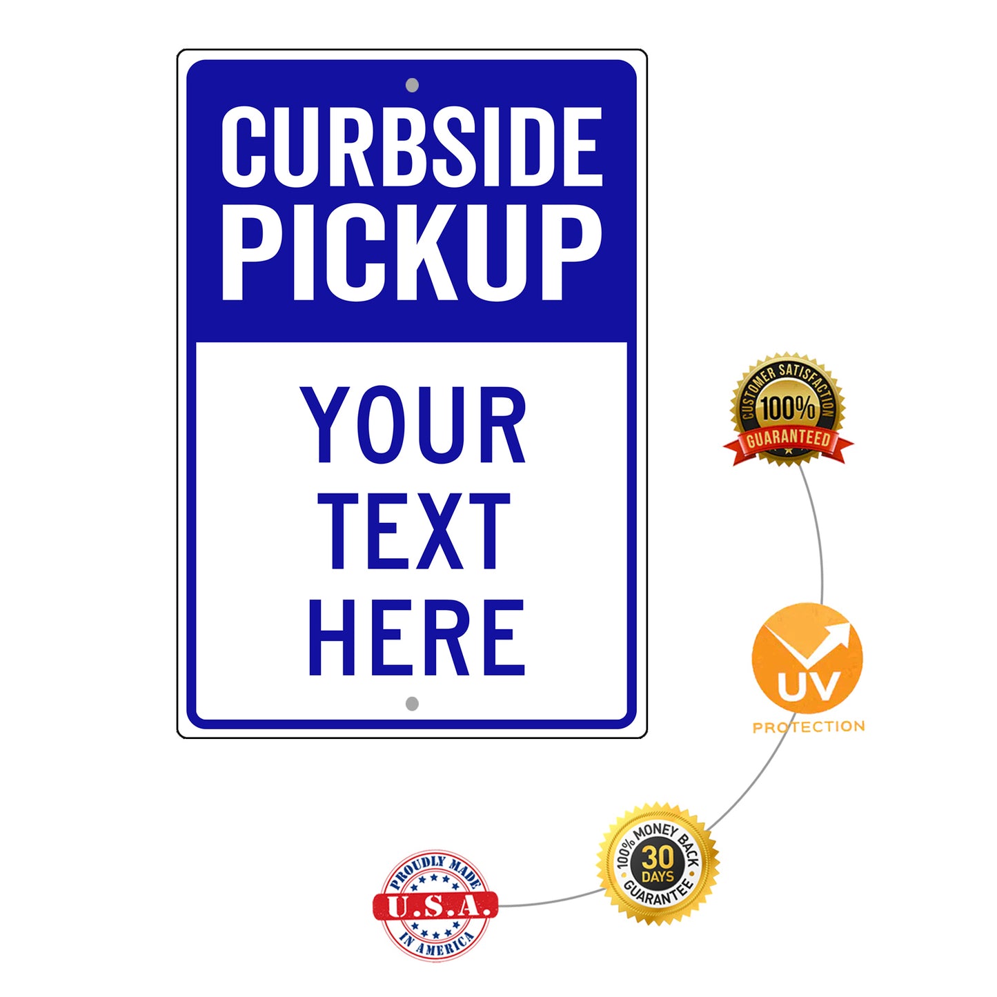 Curbside Pickup Sign