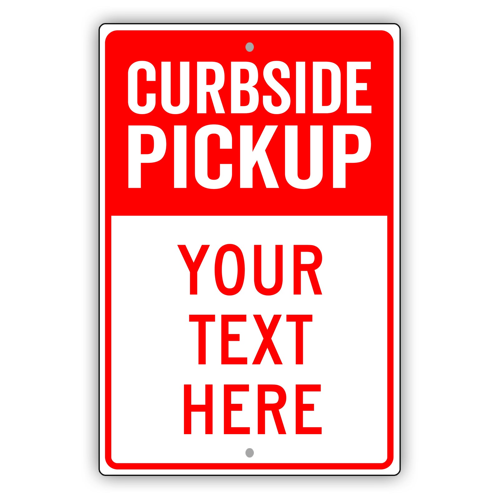 Curbside Pickup Sign - Sign Fever