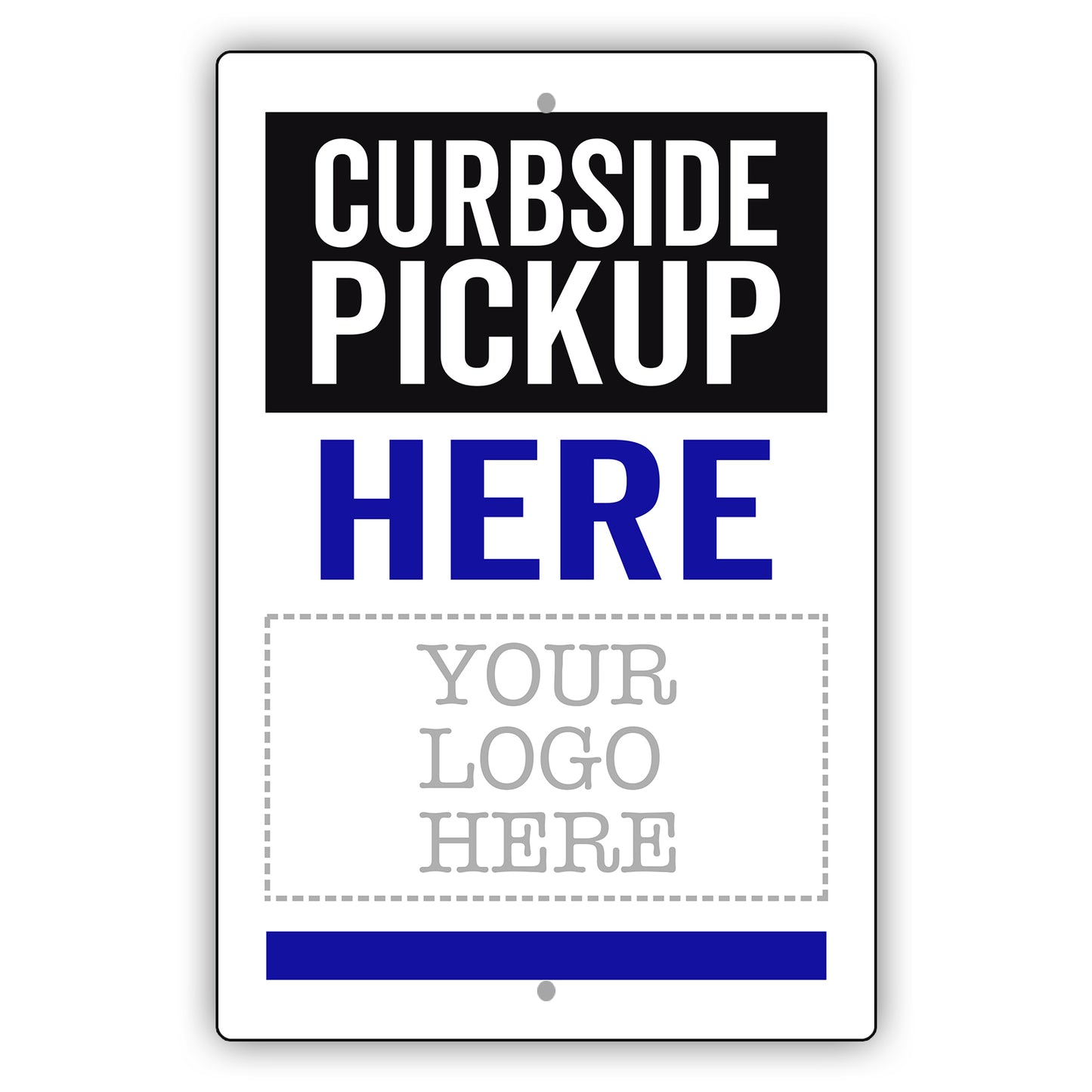 Curbside Pickup Here Sign