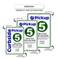 Curbside Pickup 5 Sign