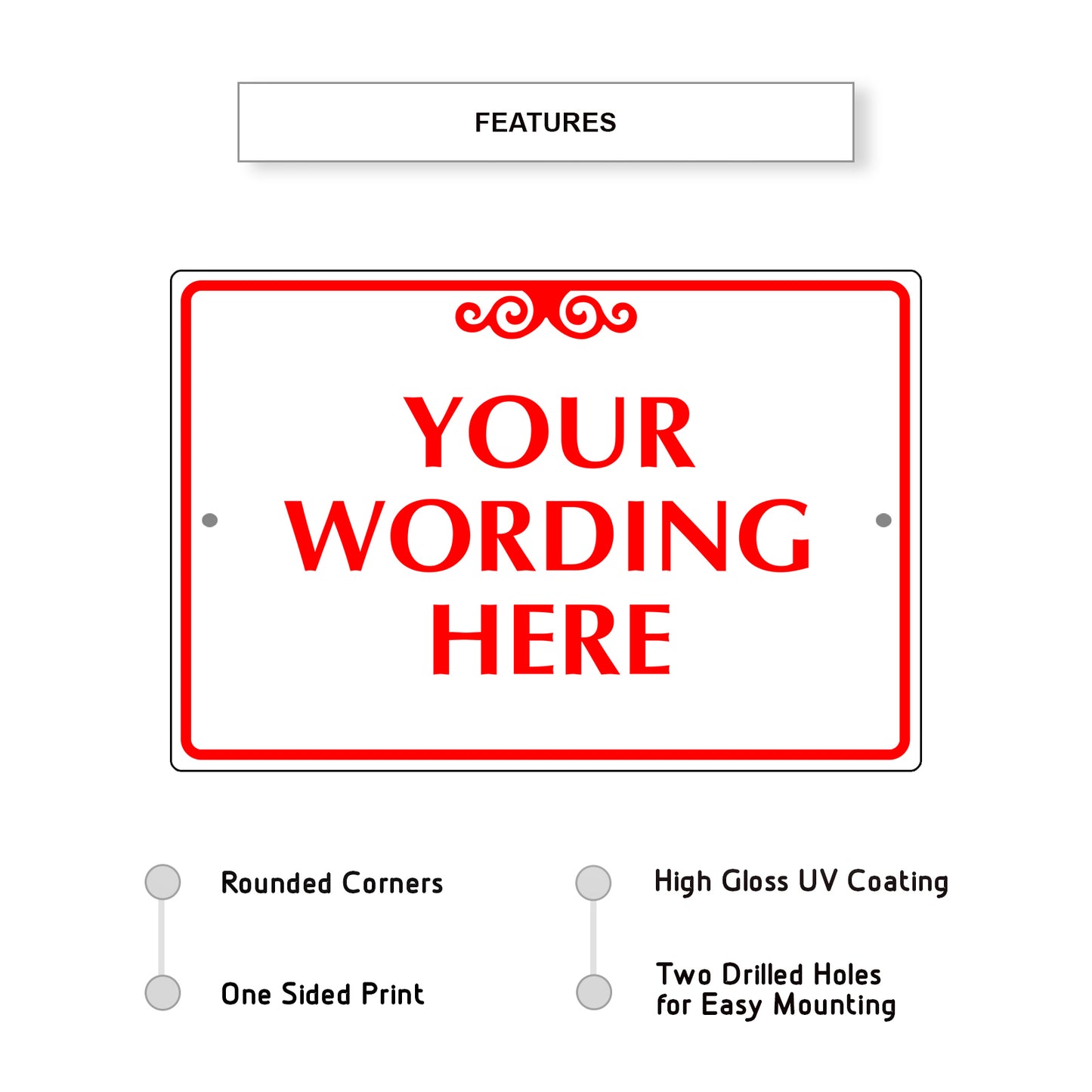 Your Wording Here Sign