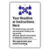 Your Headline Or Instructions Here SignYour Headline Or Instructions Here Sign