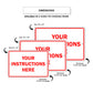 Your Instructions Here Sign