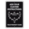 Add Your Custom Instructions Sign