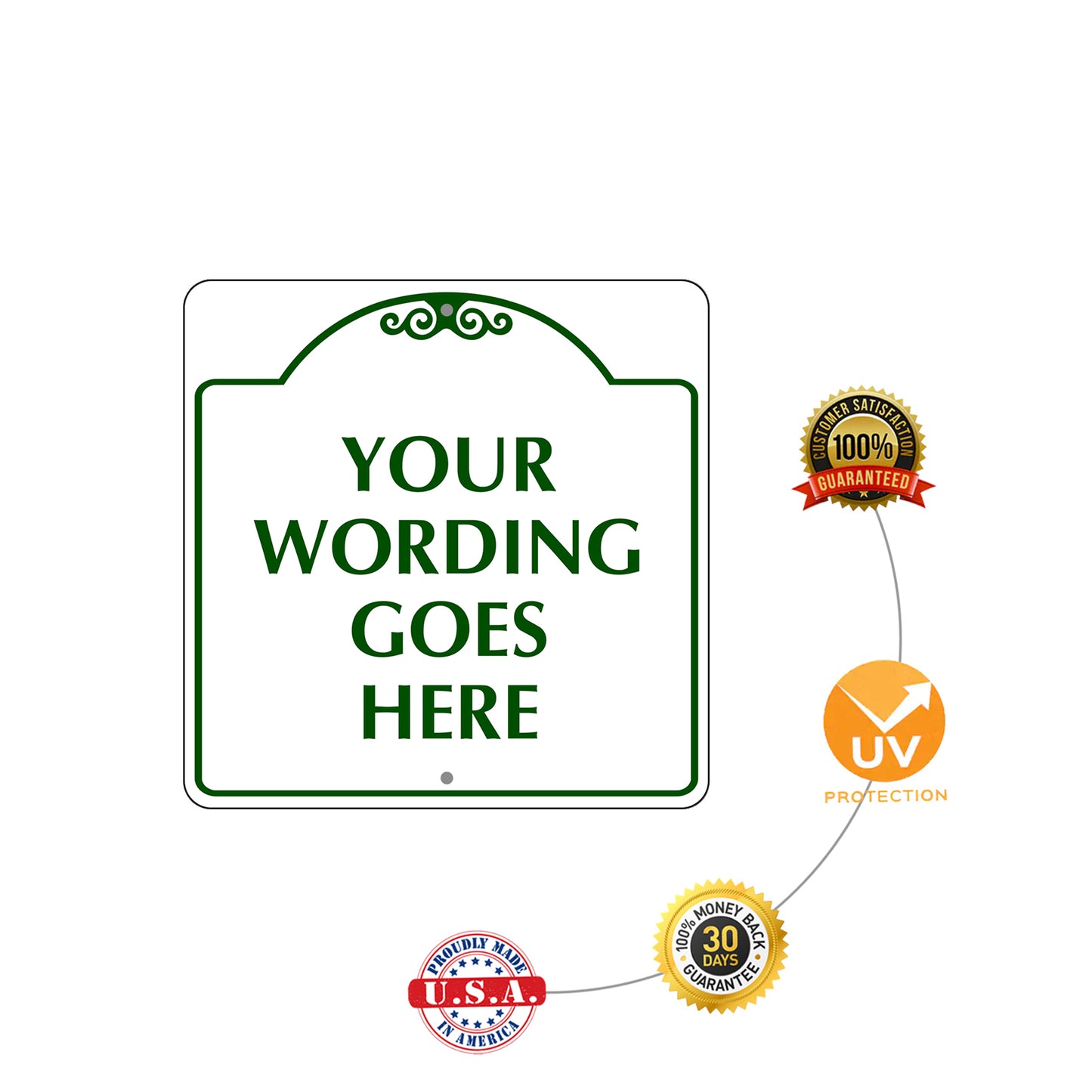 Your Wording Goes Here Sign