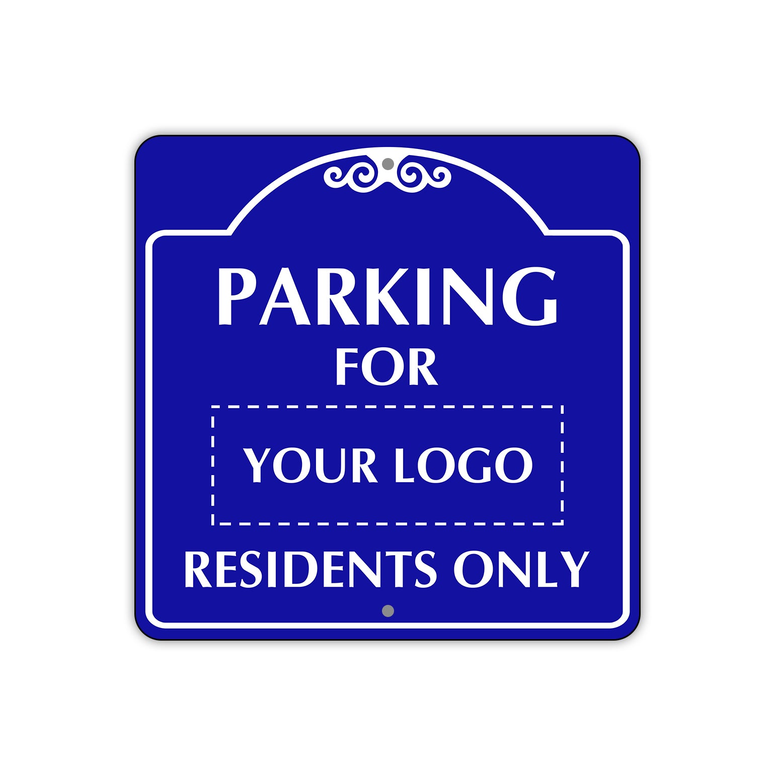 Parking For Residents Only Sign