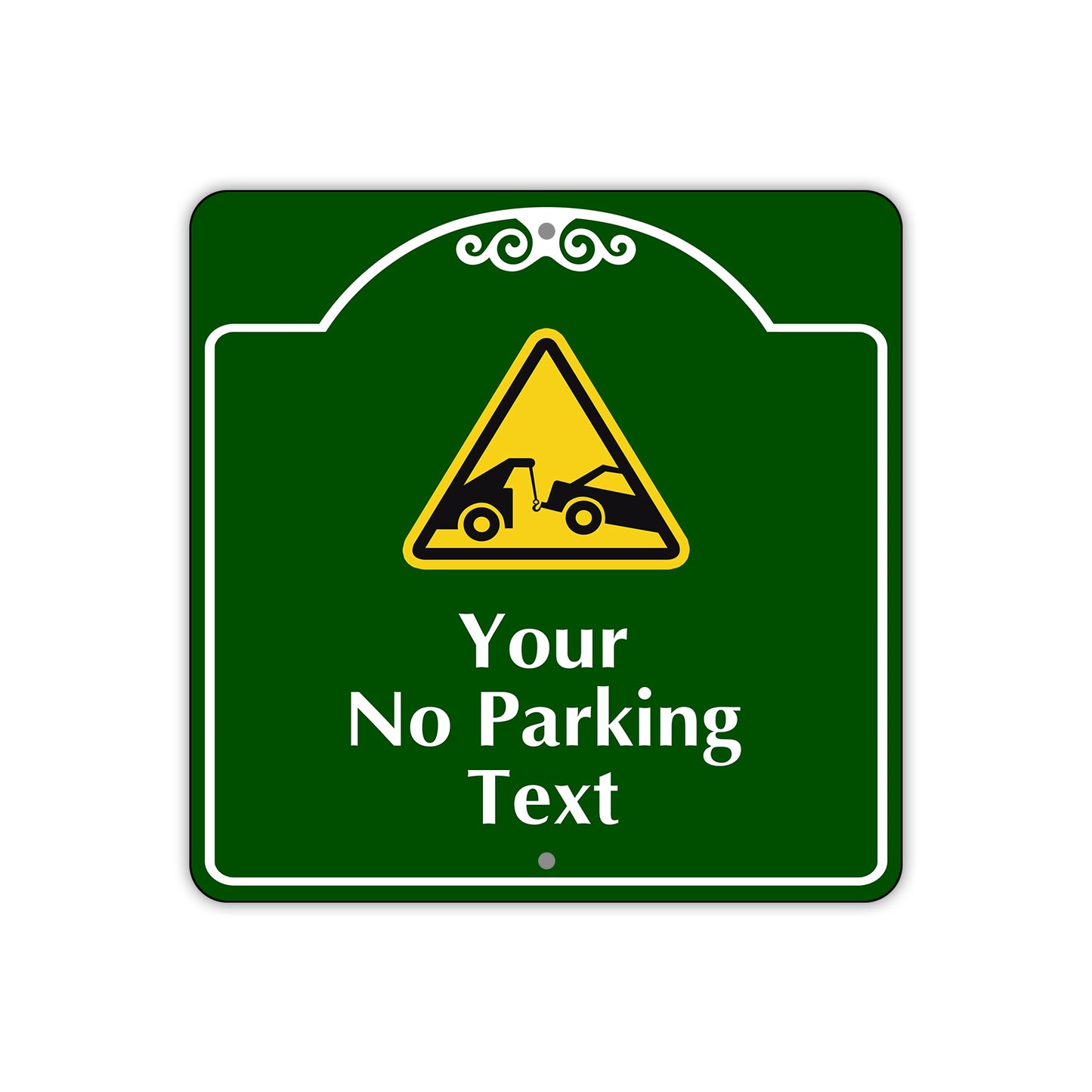 Your No Parking Text Sign