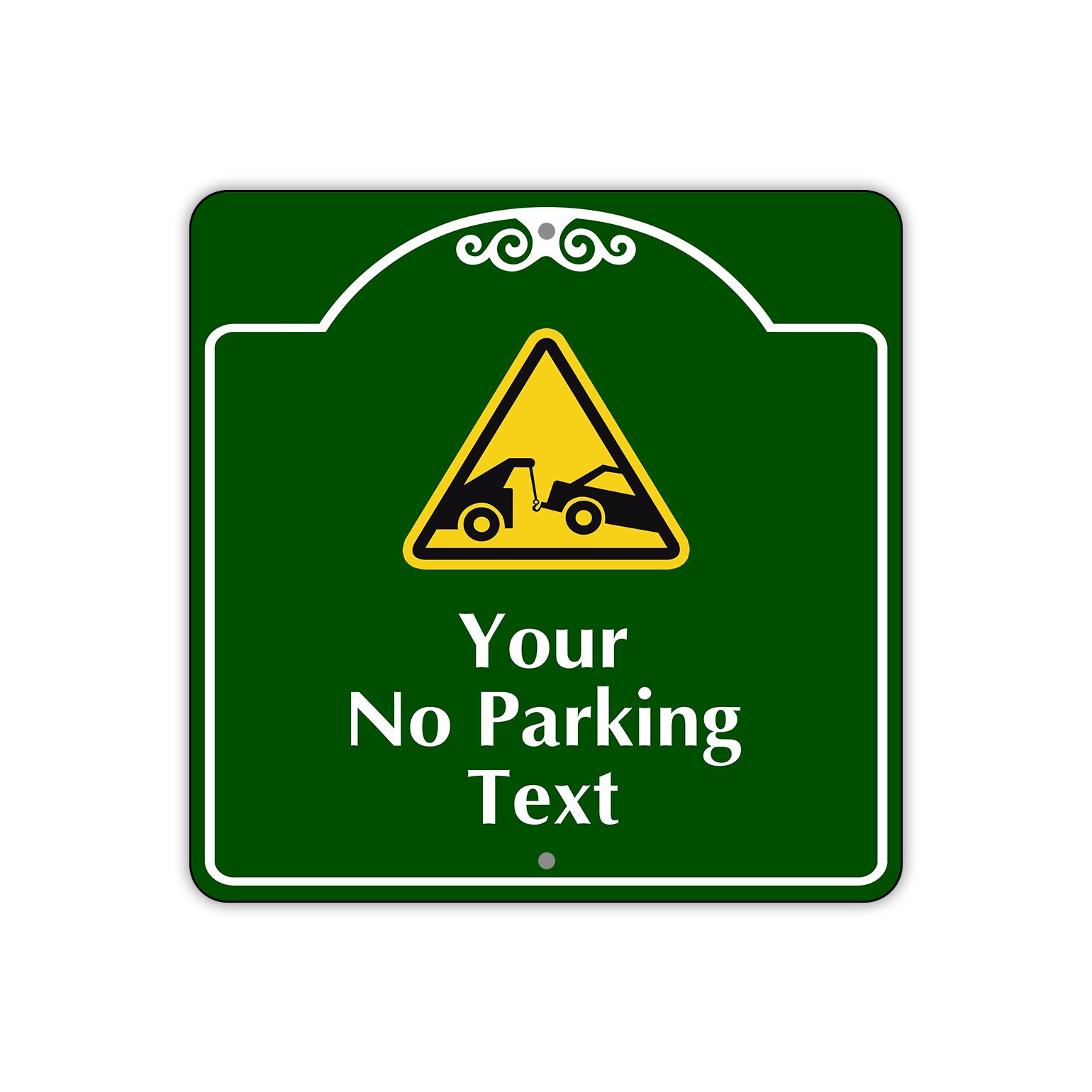 Your No Parking Text Sign