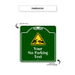 Your No Parking Text Sign