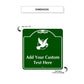 Add Your Custom Text Here Sign