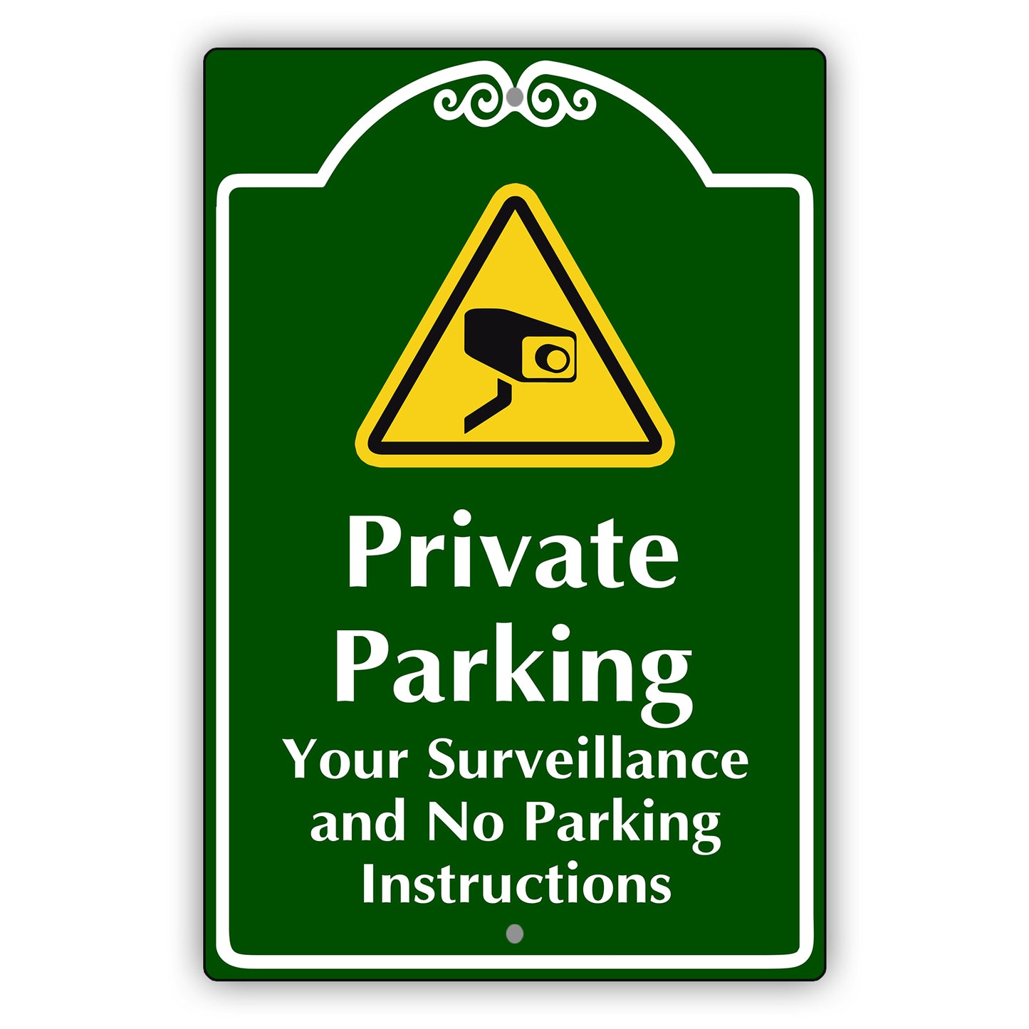 Private Parking Your Surveillance Sign
