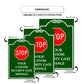 Your Custom Security Gate Sign