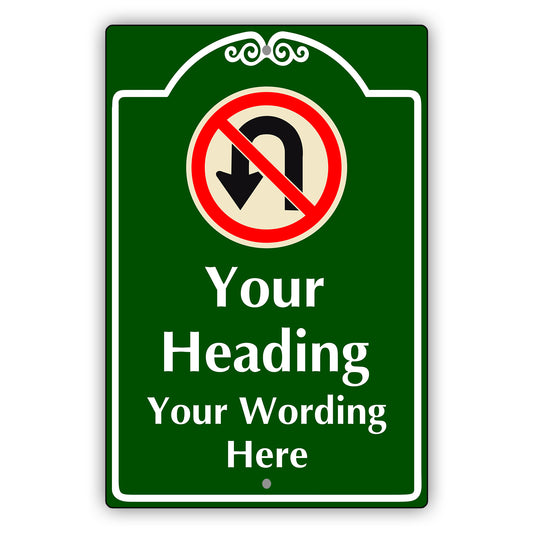 Your Heading Your Wording Here Sign