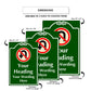 Your Heading Your Wording Here Sign