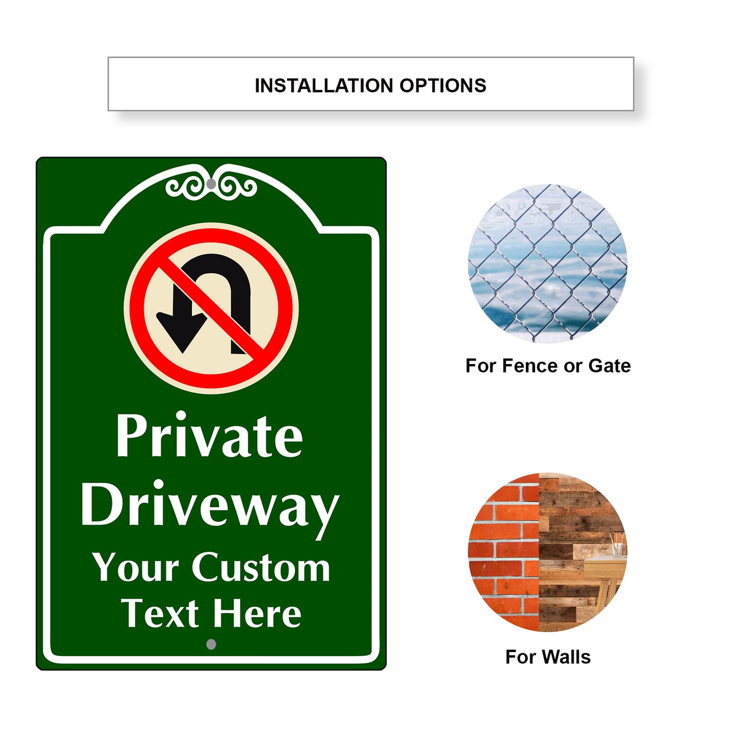 Private Driveway Sign