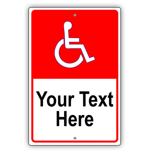 Your Text Here Aluminum Metal Display Sign Plate
