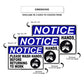 Notice Please Wash Hands Before Returning To Work Aluminum Metal Sign Plate
