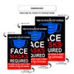 Face Masks Required Stay 6 Feet Apart Sign