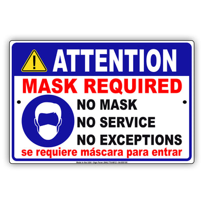 Face Mask Signs