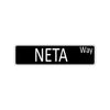 Neta Way Aluminum Street Sign