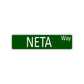 Neta Way Aluminum Street Sign