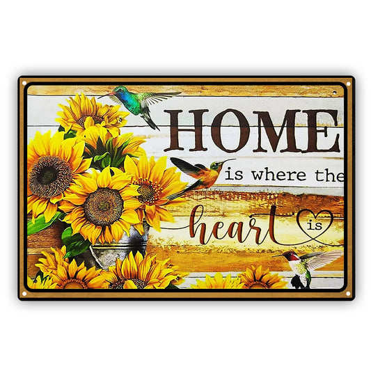 Home Is Where The Heart Is Sign