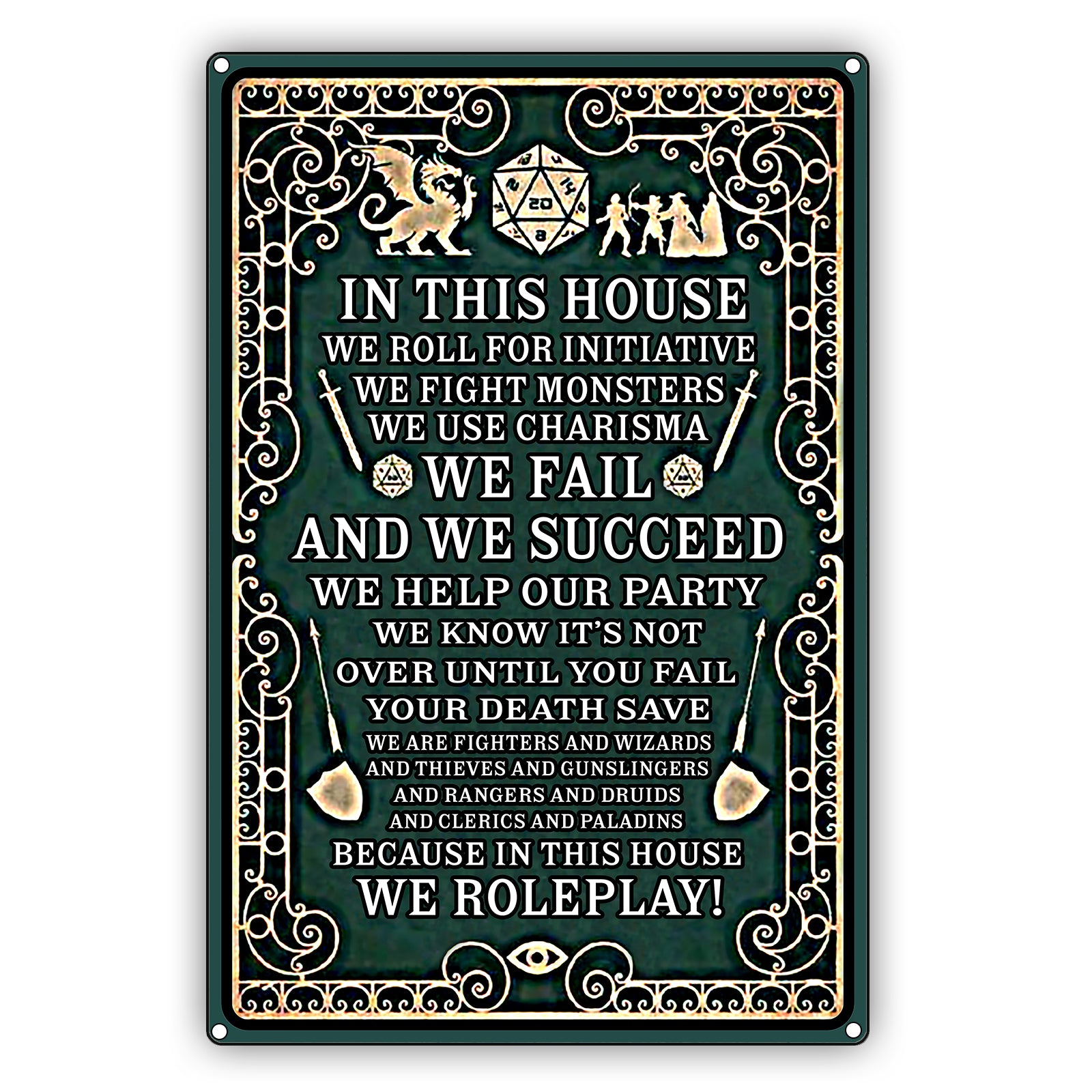 Ancient Animal Hunter Vintage Sign