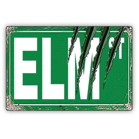 ELM St Horror Vintage Decor Sign