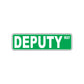 Deputy Way Road Aluminum Metal Novelty Street Plate Sign Wall Gift Decor