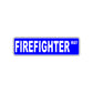 Firefighter Appreciation Way Road Aluminum Metal Novelty Street Plate Sign Wall Gift Decor