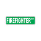 Firefighter Appreciation Way Road Aluminum Metal Novelty Street Plate Sign Wall Gift Decor