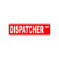 Dispatcher Way Road Aluminum Metal Novelty Street Plate Sign Wall Gift Decor